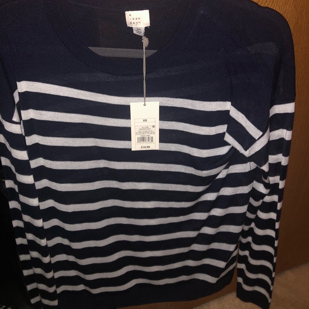 A New Day striped sweater